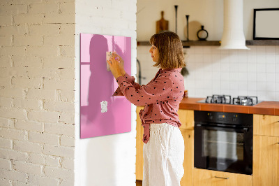 Magnettafel Pinke Farbe