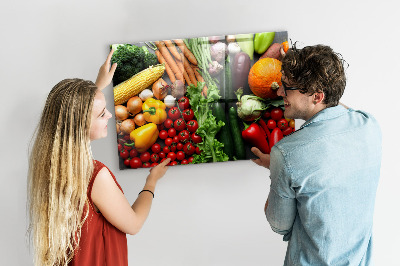 Magnettafel küche Frisches Gemüse