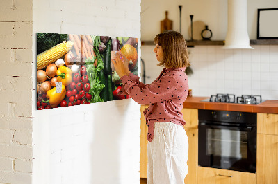 Magnettafel küche Frisches Gemüse