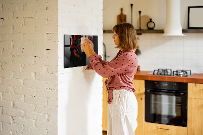 Magnettafel küche Paprika im Wasser