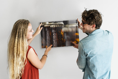 Magnettafel küche Glasflaschen