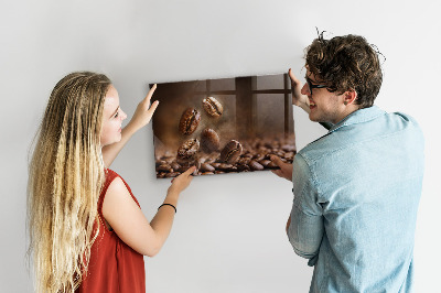 Magnettafel küche Kaffeebohnen