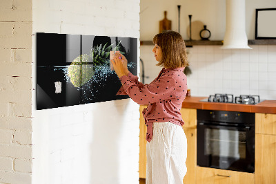 Magnettafel küche Ananas