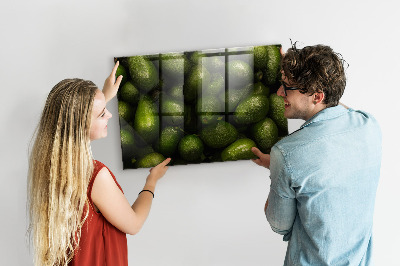 Magnettafel küche Eine Avocado