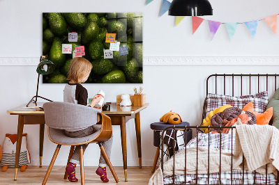 Magnettafel küche Eine Avocado