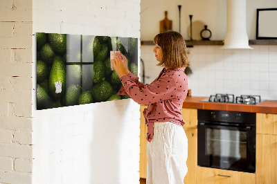 Magnettafel küche Eine Avocado