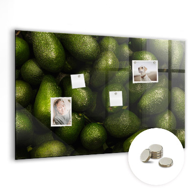 Magnettafel küche Eine Avocado