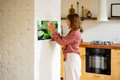 Magnettafel küche Limettenstücke