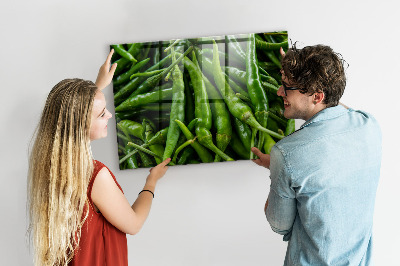 Magnettafel küche Grüner Pfeffer