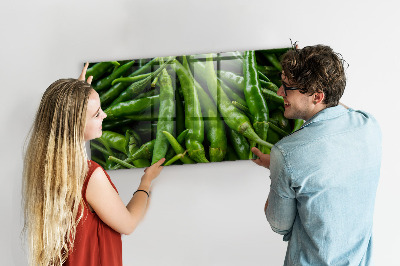 Magnettafel küche Grüner Pfeffer