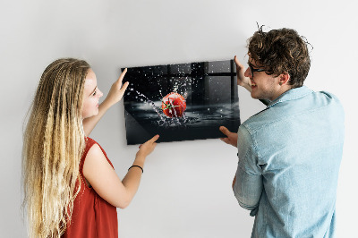 Magnettafel küche Tomate