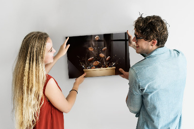 Magnettafel küche Heißer Kaffee