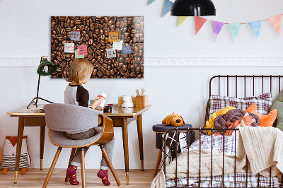 Magnettafel küche Kaffeebohnen