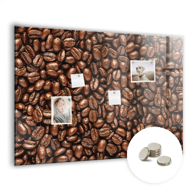 Magnettafel küche Kaffeebohnen