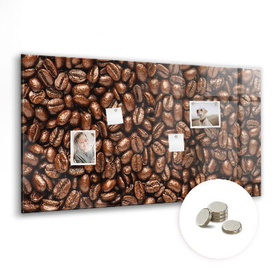 Magnettafel küche Kaffeebohnen