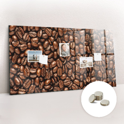 Magnettafel küche Kaffeebohnen