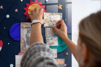 Kinder magnettafel Kinderkosmos