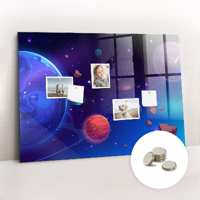 Kinder magnettafel Galaxienplaneten