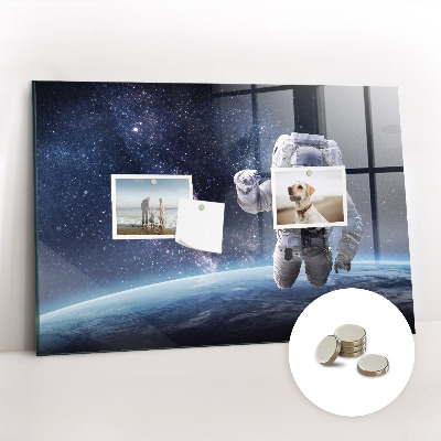 Kinder magnettafel Astronaut