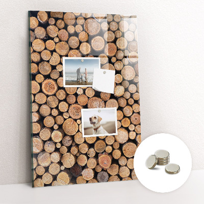 Magnettafel Baumstümpfe