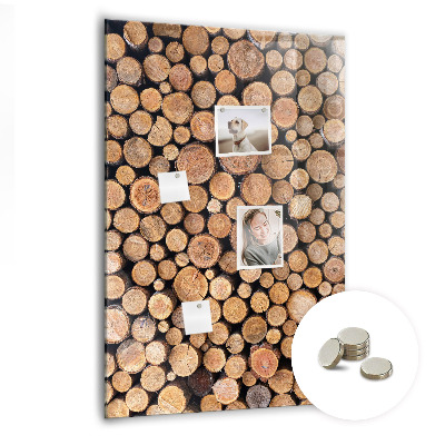 Magnettafel Baumstümpfe
