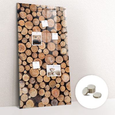 Magnettafel Baumstümpfe
