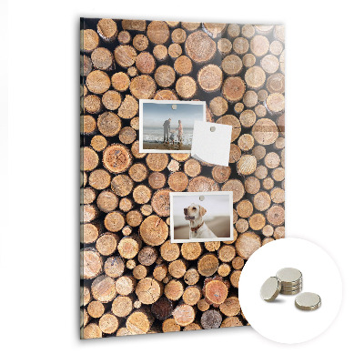 Magnettafel Baumstümpfe