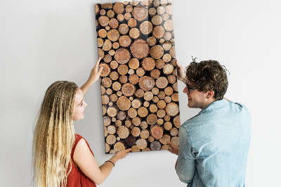 Magnettafel Baumstümpfe