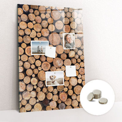 Magnettafel Baumstümpfe