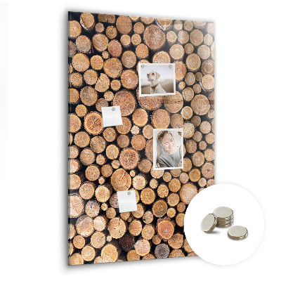 Magnettafel Baumstümpfe