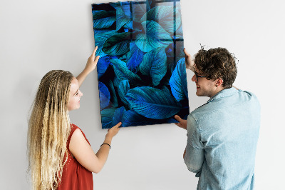 Magnettafel Exotische Blätter