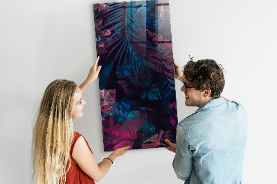 Magnettafel Tropische Blätter