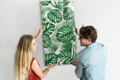 Magnettafel Monstera-Pflanzenblätter
