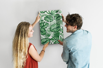 Magnettafel Monstera-Pflanzenblätter