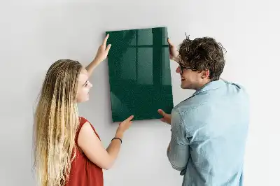 Magnettafel zum Beschreiben mit Motiv aus linearen Blättern