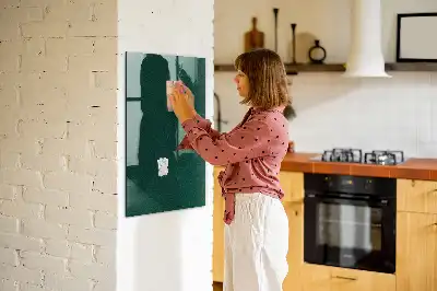 Magnettafel zum Beschreiben mit Motiv aus linearen Blättern