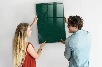 Magnettafel zum Beschreiben mit Motiv aus linearen Blättern