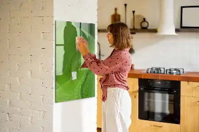 Magnettafel zum Beschreiben mit Wellen-Abstraktion