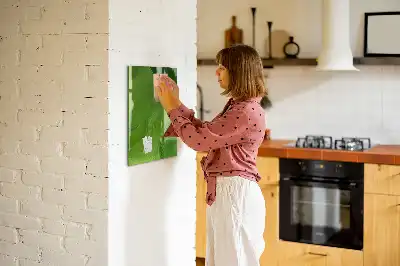 Magnettafel zum Beschreiben mit Wellen-Abstraktion