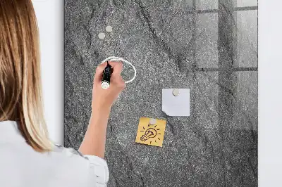 Magnettafel zum Schreiben in Felsstruktur-Optik