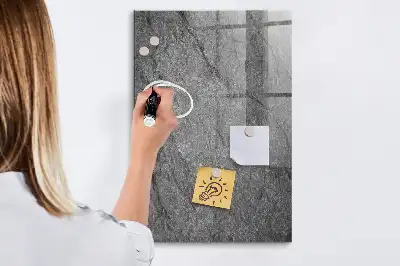 Magnettafel zum Schreiben in Felsstruktur-Optik
