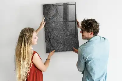 Magnettafel zum Schreiben in Felsstruktur-Optik