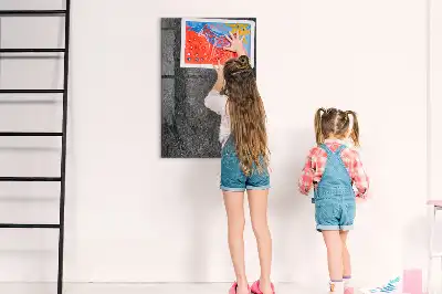 Magnettafel zum Schreiben in Felsstruktur-Optik