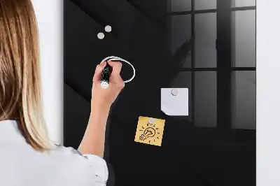 Magnettafel zum Beschreiben einfarbiges Leinwandtuch