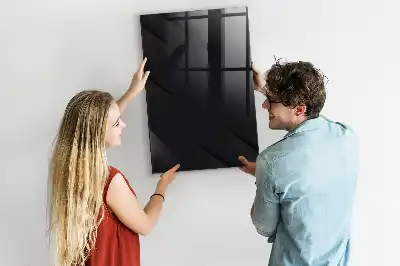 Magnettafel zum Beschreiben einfarbiges Leinwandtuch