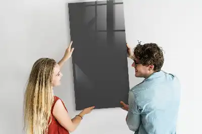 Beschreibbare Magnettafel in Grau
