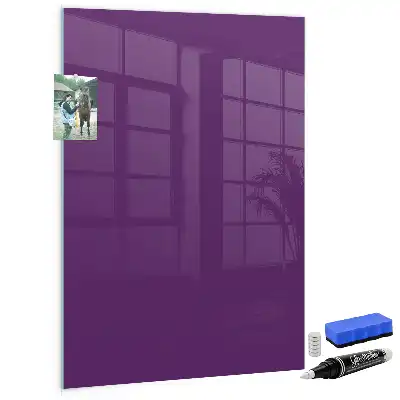 Magnettafel zum Schreiben in Violett