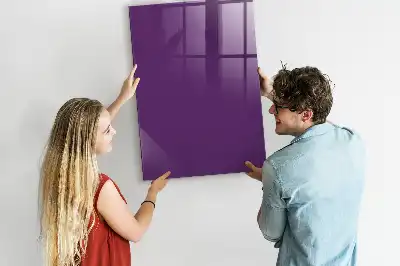 Magnettafel zum Schreiben in Violett