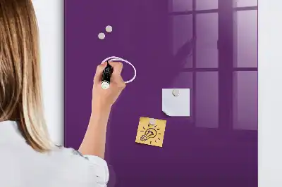 Magnettafel zum Schreiben in Violett