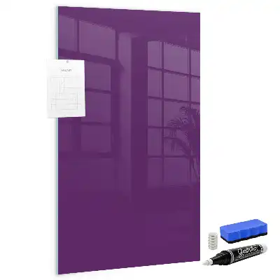 Magnettafel zum Schreiben in Violett